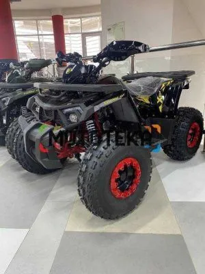 Квадроцикл подростковый Zuumav (Зуумав) SHARK 150 серый (машинокомплект)