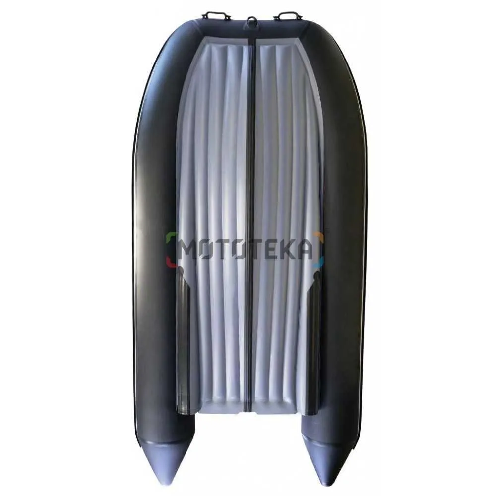 Лодка ПВХ Polar Bird (Полярная Птица) 360M MERLIN («КРЕЧЕТ») НДНД чёрный/красный