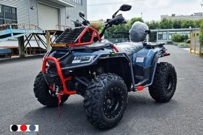 Квадроцикл KTA (КТА) KR400 4x4 EFI чёрный (машинокомплект)