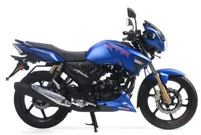 Мотоцикл дорожный TVS APACHE RTR 180 синий с ПТС