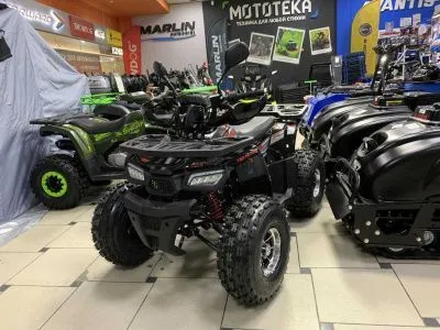 Квадроцикл подростковый Zuumav (Зуумав) HUNTER 150 PRO чёрный (машинокомплект)