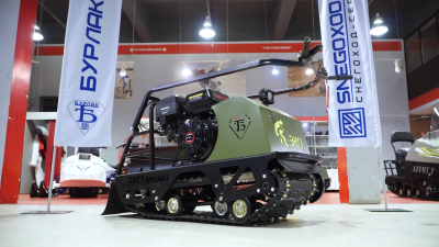 Мотобуксировщик Бурлак Эко - Мини (Eco - Mini) Loncin, 15 л.с.