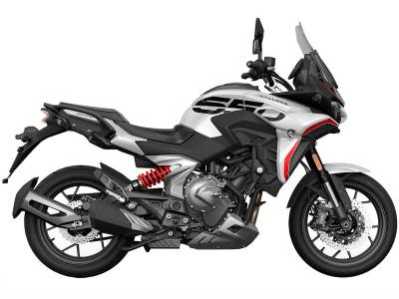 Мотоцикл дорожный CYCLONE (Циклон) RX6 (SR650) 2024 белый с ПТС