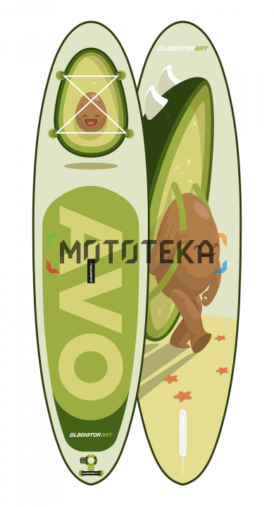 Надувная доска для sup - бординга Gladiator (Гладиатор) AVO 10.6 (2021)