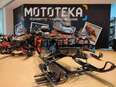 Снегоход IRBIS (Ирбис) SF 200 SL Super Long чёрный/красный с ПСМ