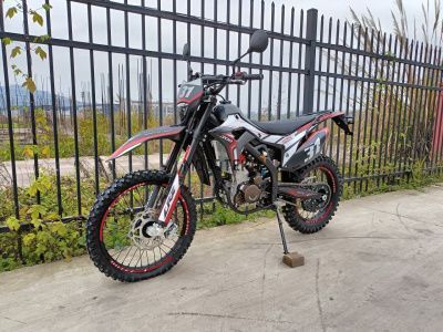 Мотоцикл кроссовый / эндуро Regulmoto (Регулмото) CR - Z 350 чёрный/серый с ПТС