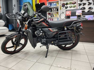 Мопед Regulmoto (Регулмото) Alpha (RM - 2) чёрный без кофра
