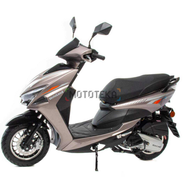 Скутер MotoLand (Мотолэнд) FC 150 серый с ПТС | Мототека