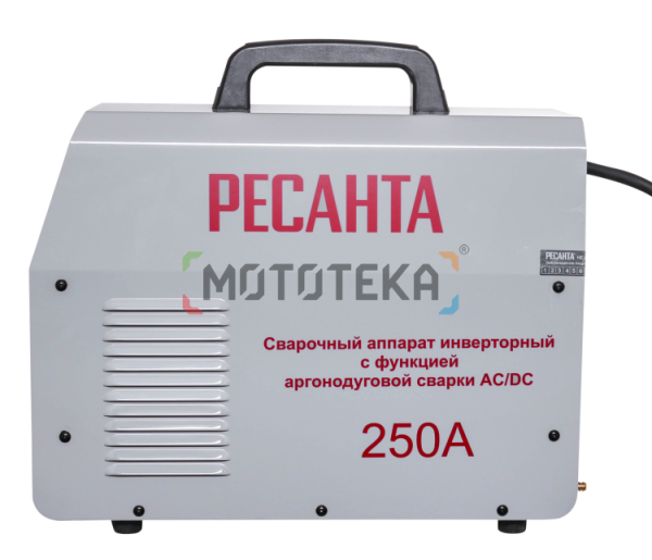 Сварочный аппарат Ресанта САИ - 250АД AC/DC | Мототека