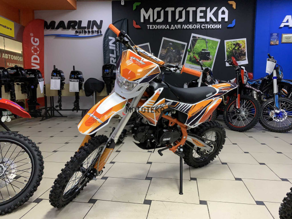 Питбайк BSE (БСЕ) MX125 Racing Orange | Мототека