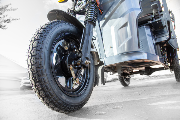 Грузовой электротрицикл Rutrike (Рутрайк) Мастер 1500 60V1000W черный матовый | Мототека