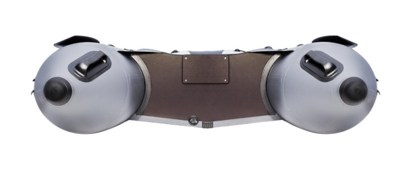 Лодка ПВХ Ривьера Компакт 3200 СК светло-серый/чёрный | Мототека